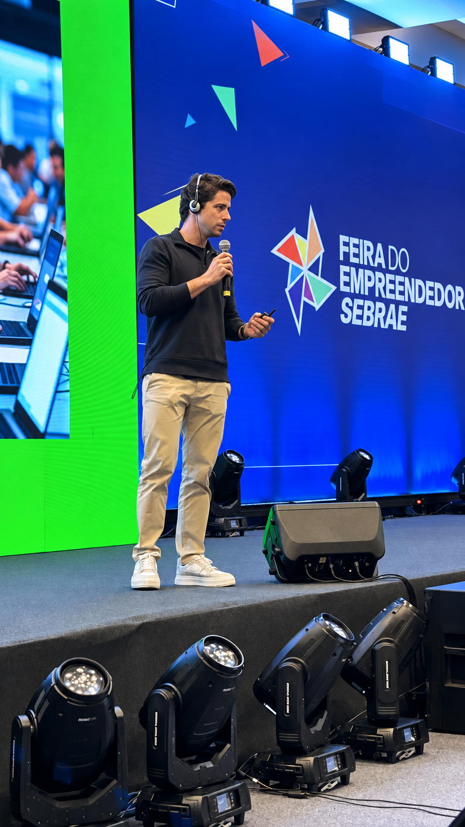 Daniel Arcoverde na Feira do Empreendedor Sebrae